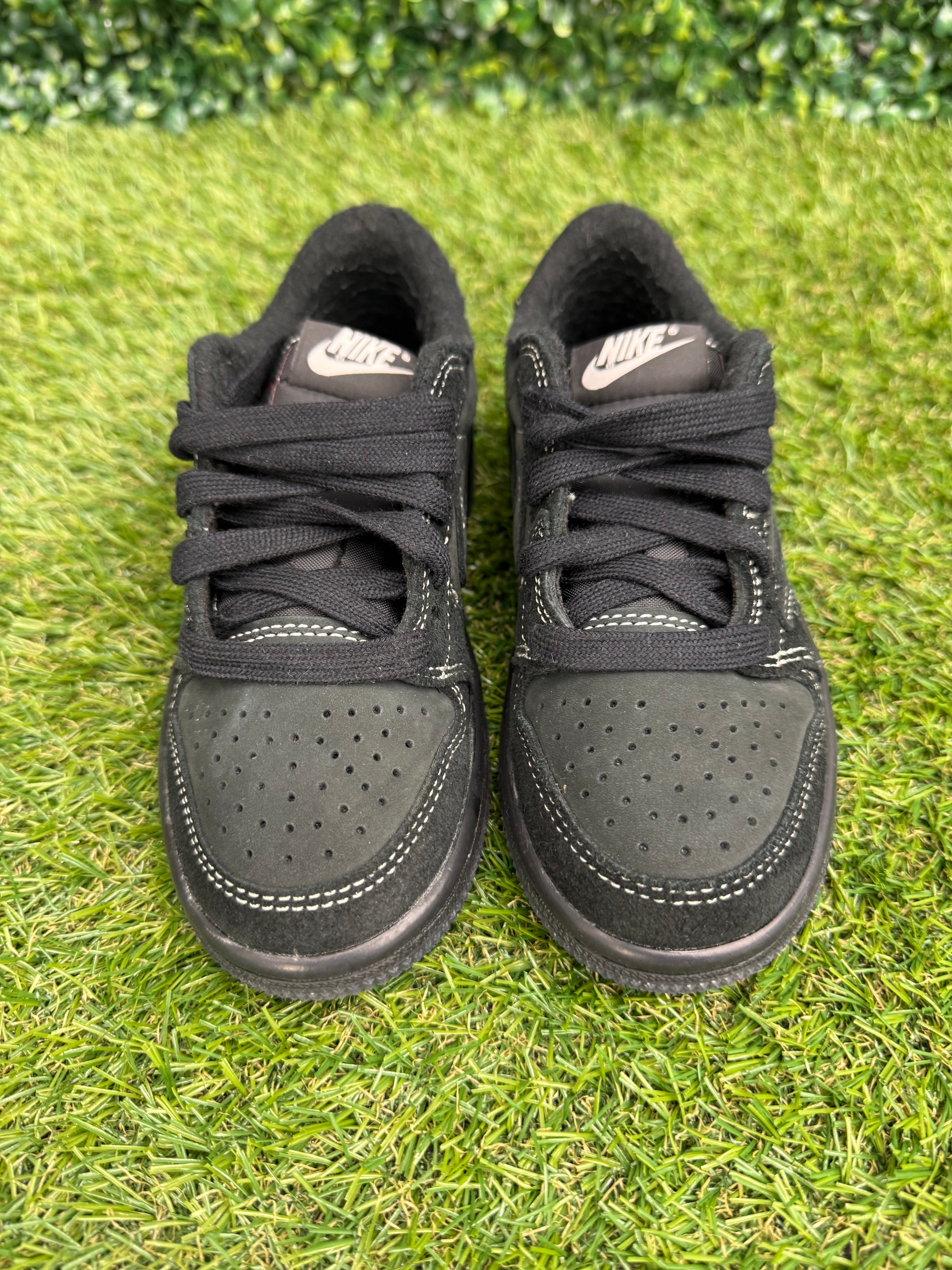 Jordan 1 Retro OG SP Low Travis Scott Black Phantom(PS)(Pre-Owned w/Box)
