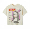 Stile De Amor Cream Mona Lisa T-Shirt