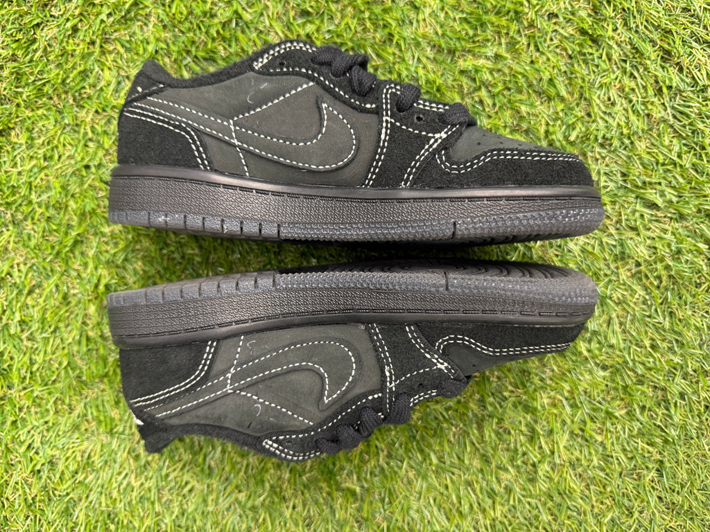 Jordan 1 Retro OG SP Low Travis Scott Black Phantom(PS)(Pre-Owned w/Box)