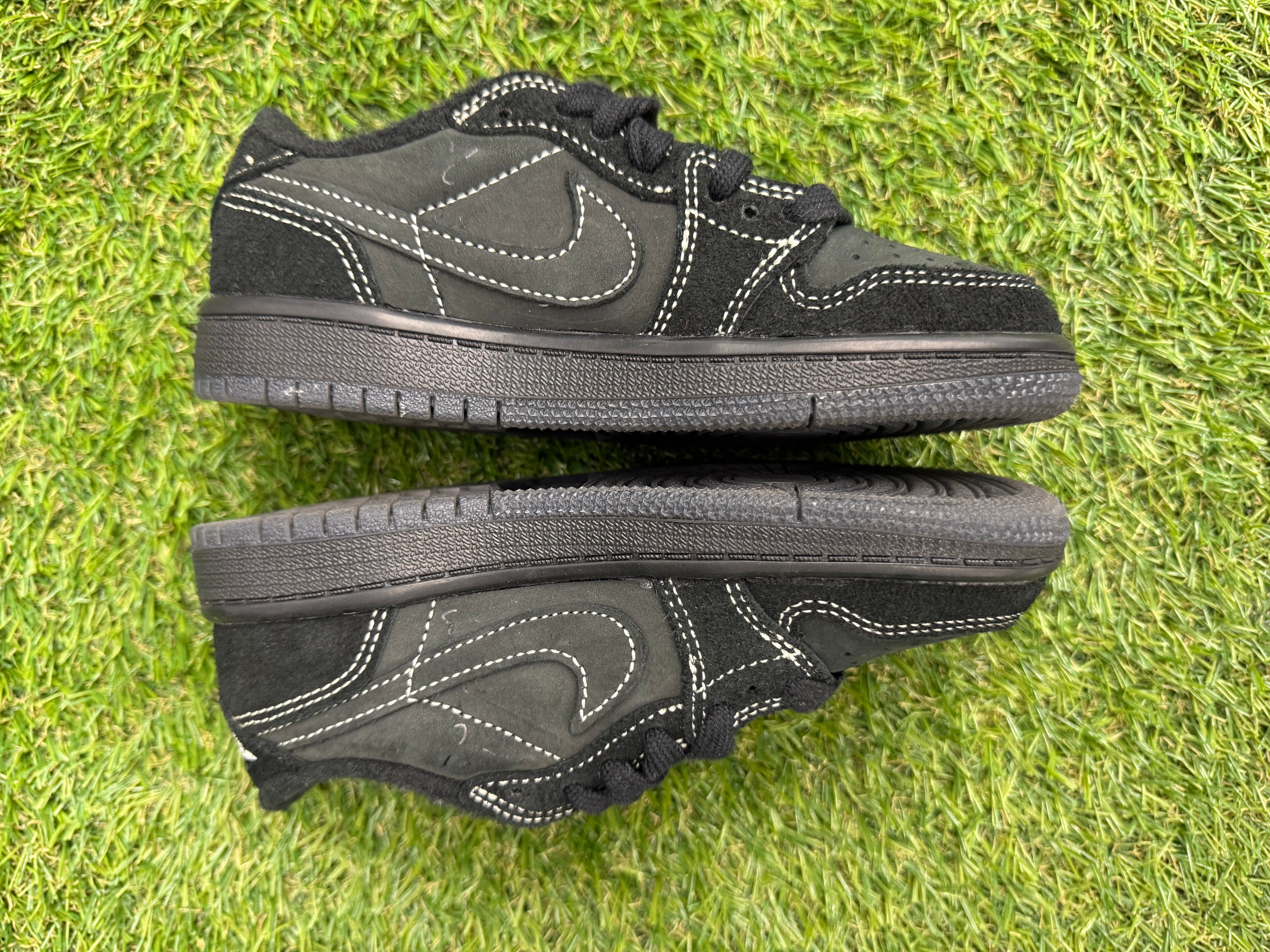 Jordan 1 Retro OG SP Low Travis Scott Black Phantom(PS)(Pre-Owned w/Box)