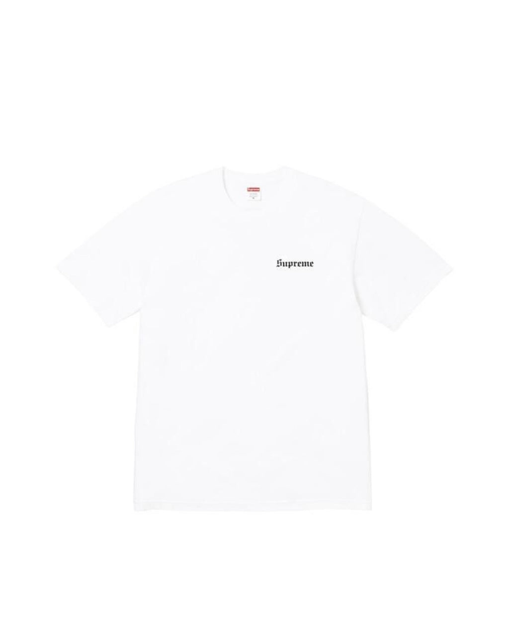 Supreme Pairs Is Burning Tee White