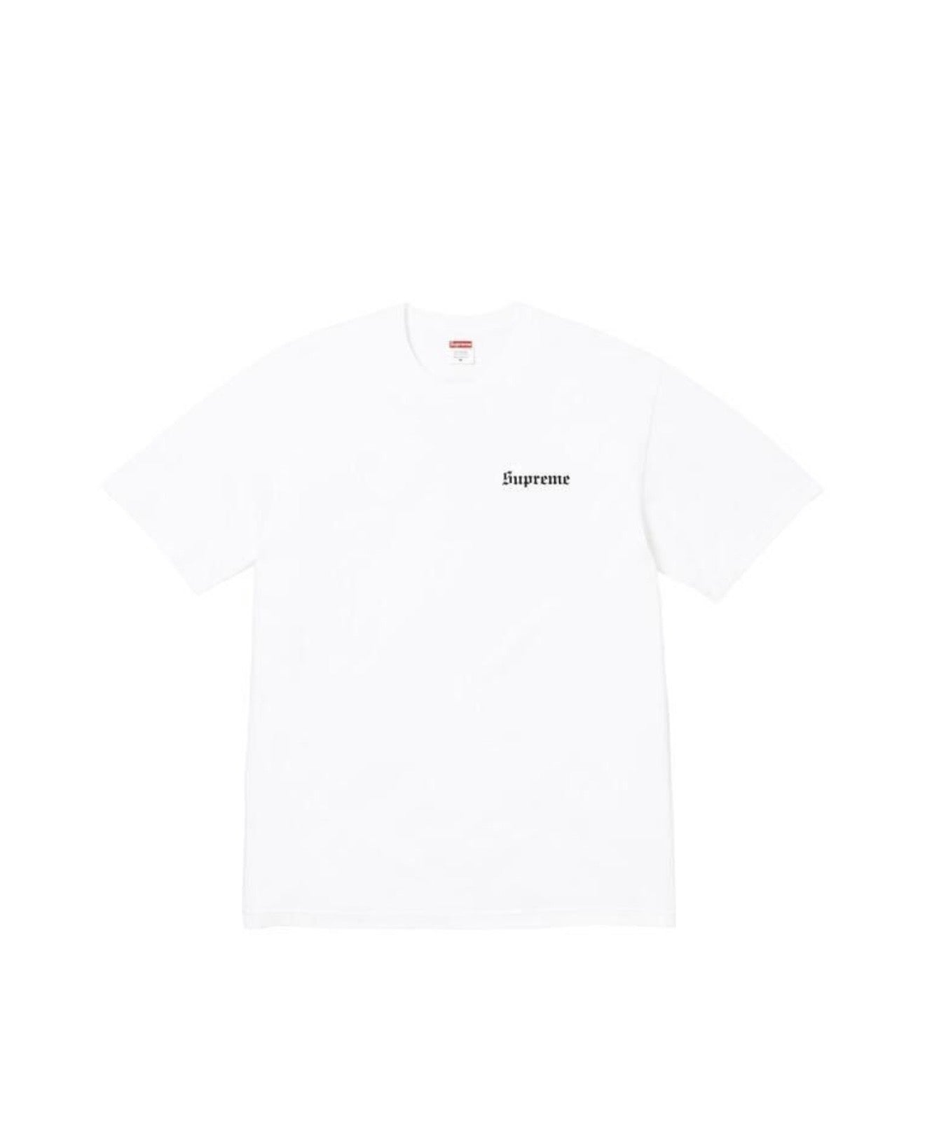 Supreme Pairs Is Burning Tee White