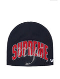 Supreme New Era Rhinestone Beanie Blue