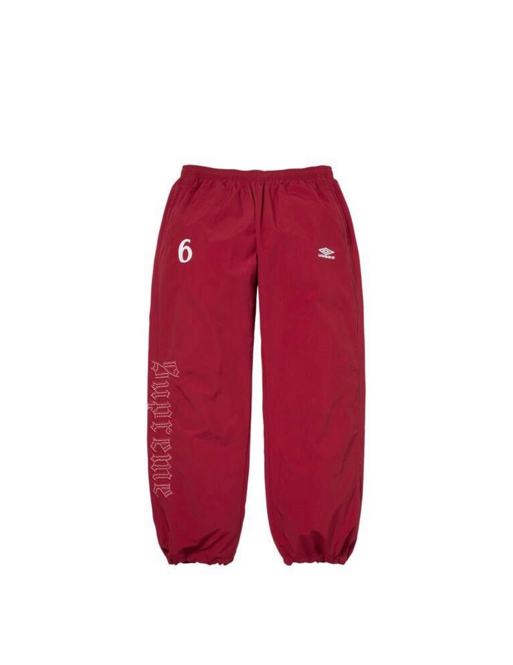 Supreme / Umbro Rhinestone Track Pants Red