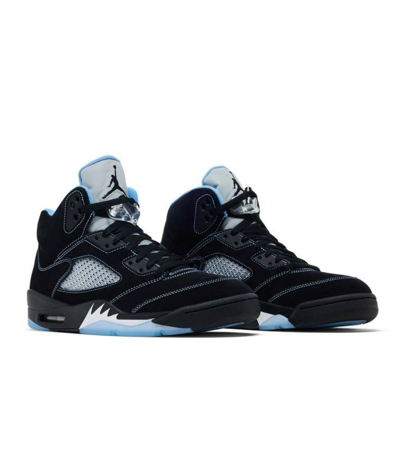 Jordan 5 Retro Black University Blue