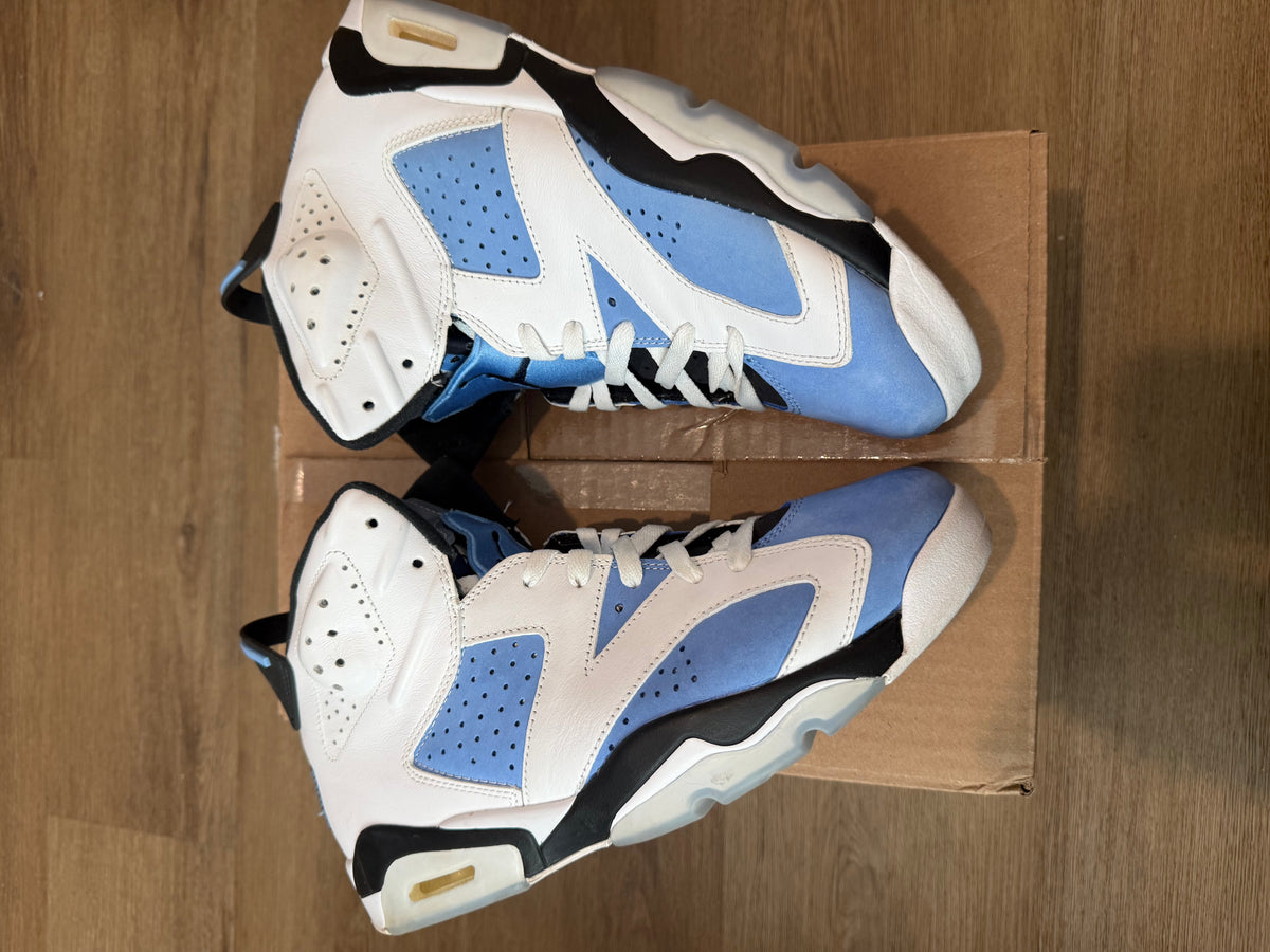 Jordan 6 Retro UNC White (Pre-Owned/No Box)