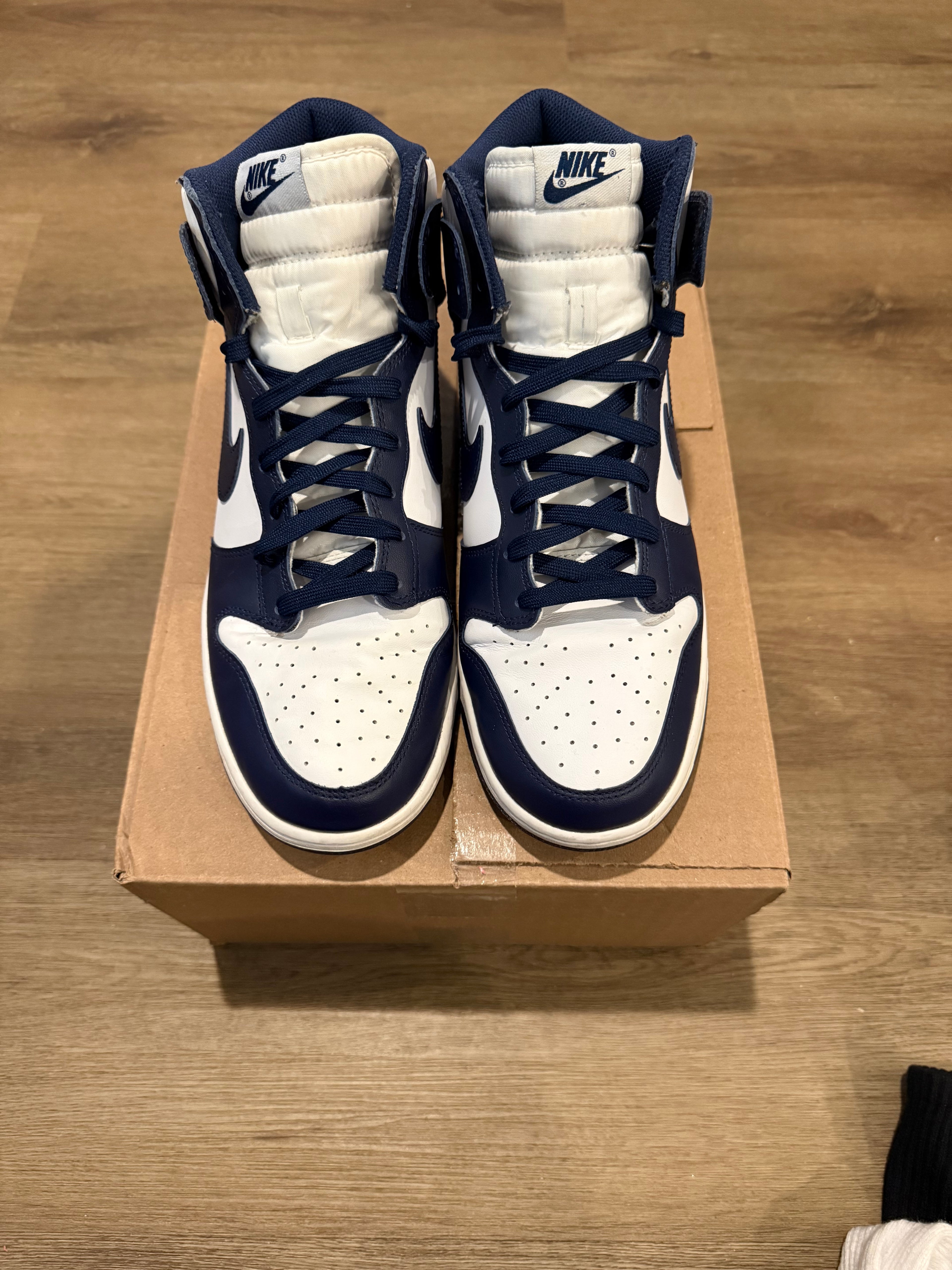 Nike Dunk High Midnight Navy(Pre-Owned/No Box)