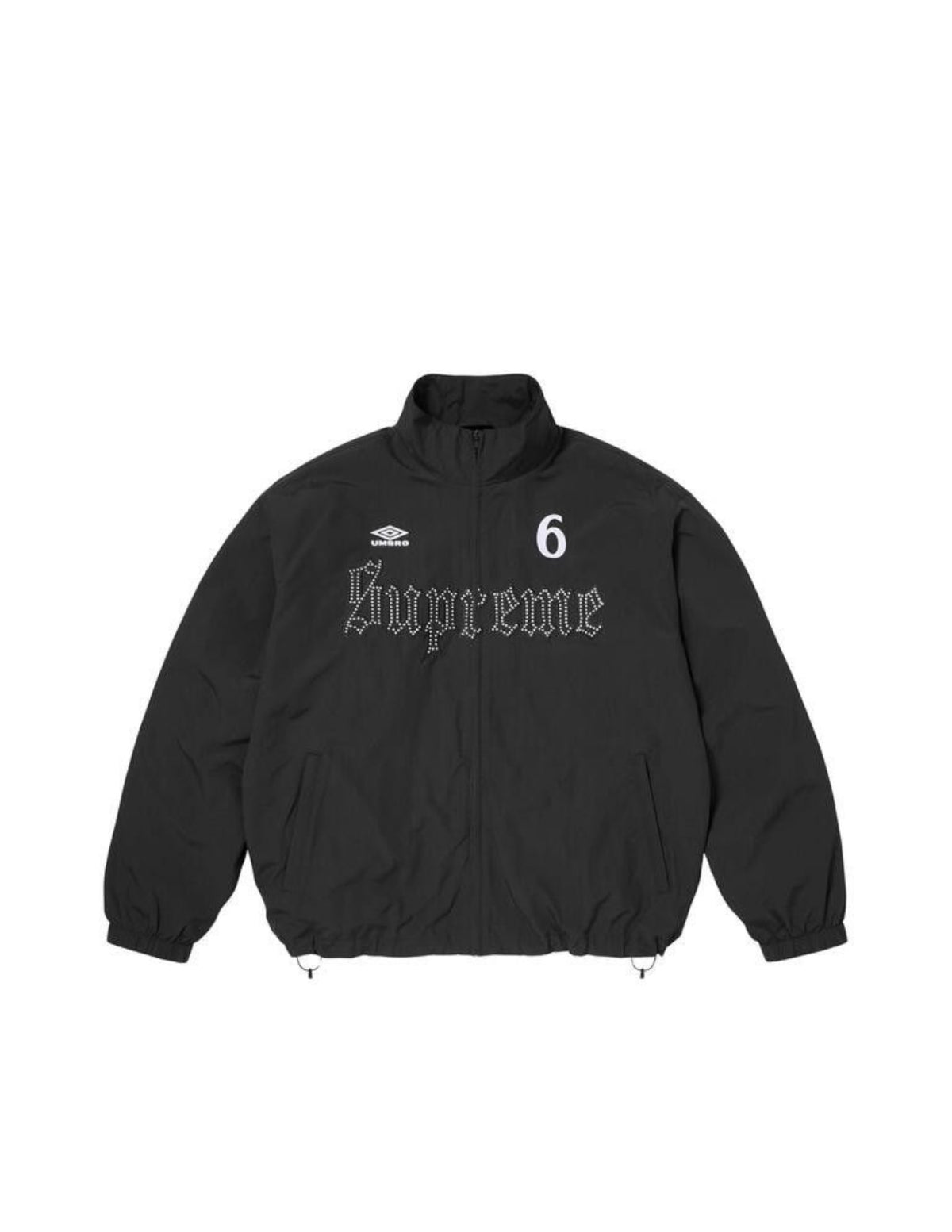 Supreme/ Umbro Rhinestone Track Jacket Black