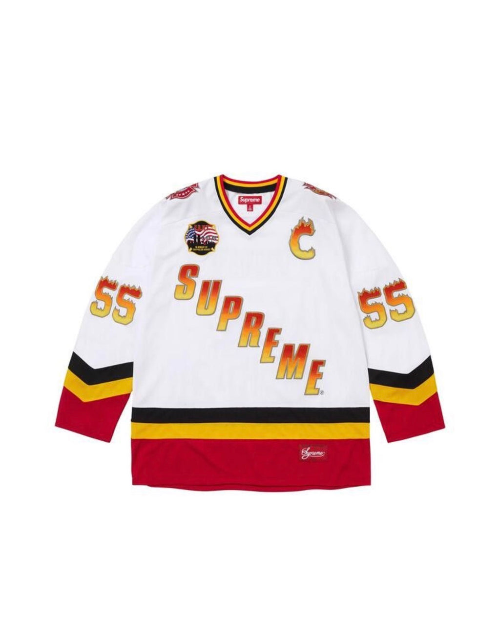 Supreme FDNY Hockey Jersey white