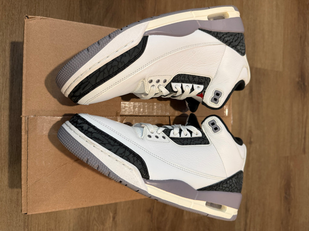 Jordan 3 Retro Cement Grey (Pre-Owned/No Box)