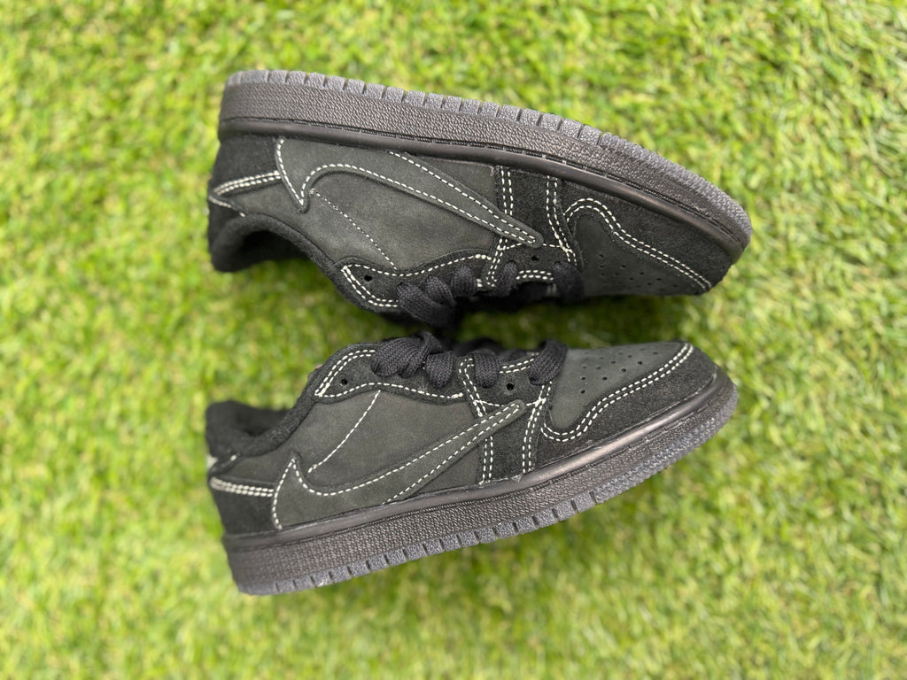 Jordan 1 Retro OG SP Low Travis Scott Black Phantom(PS)(Pre-Owned w/Box)