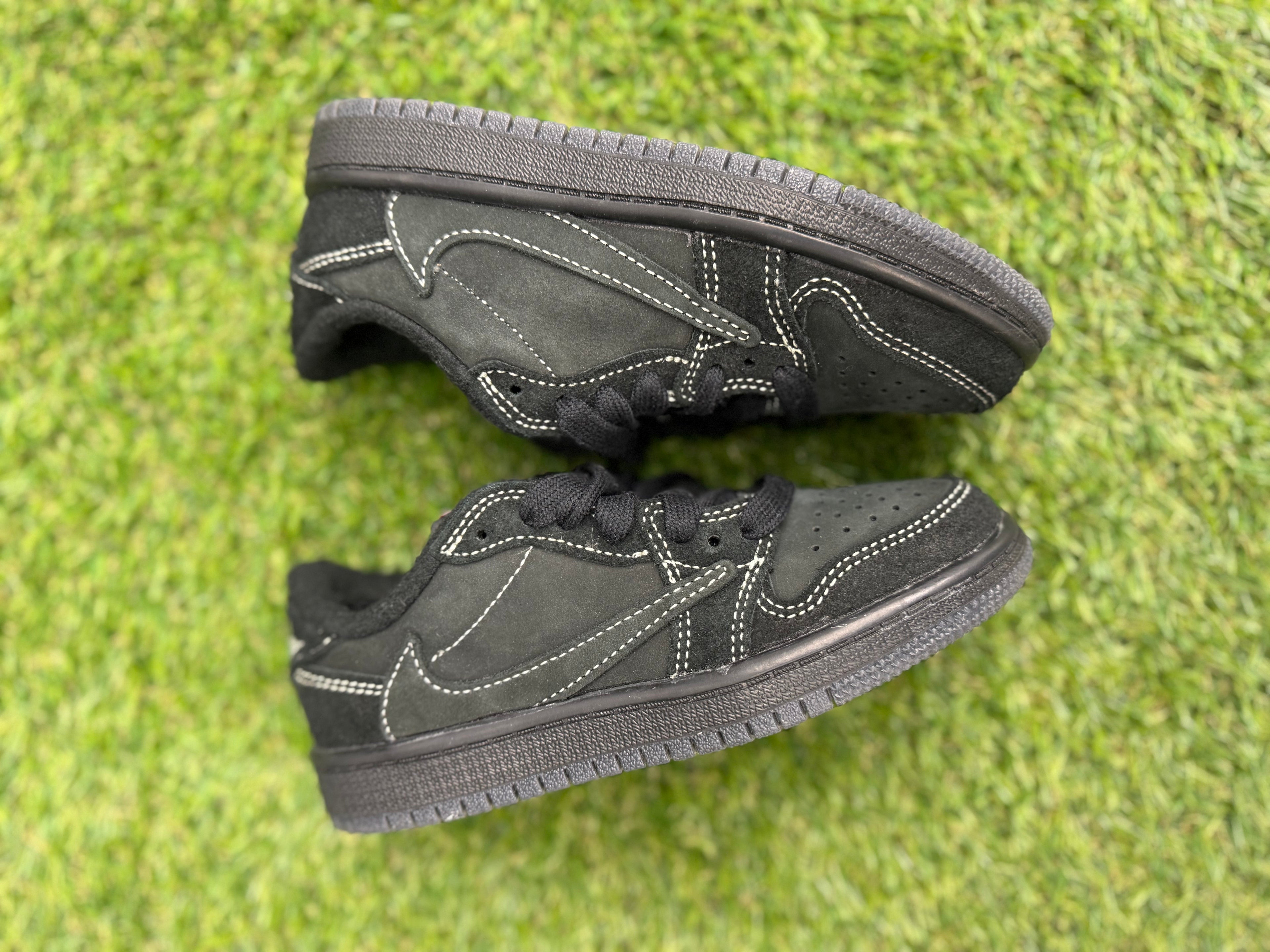 Jordan 1 Retro OG SP Low Travis Scott Black Phantom(PS)(Pre-Owned w/Box)