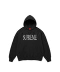 Supreme Black Capital hoodie