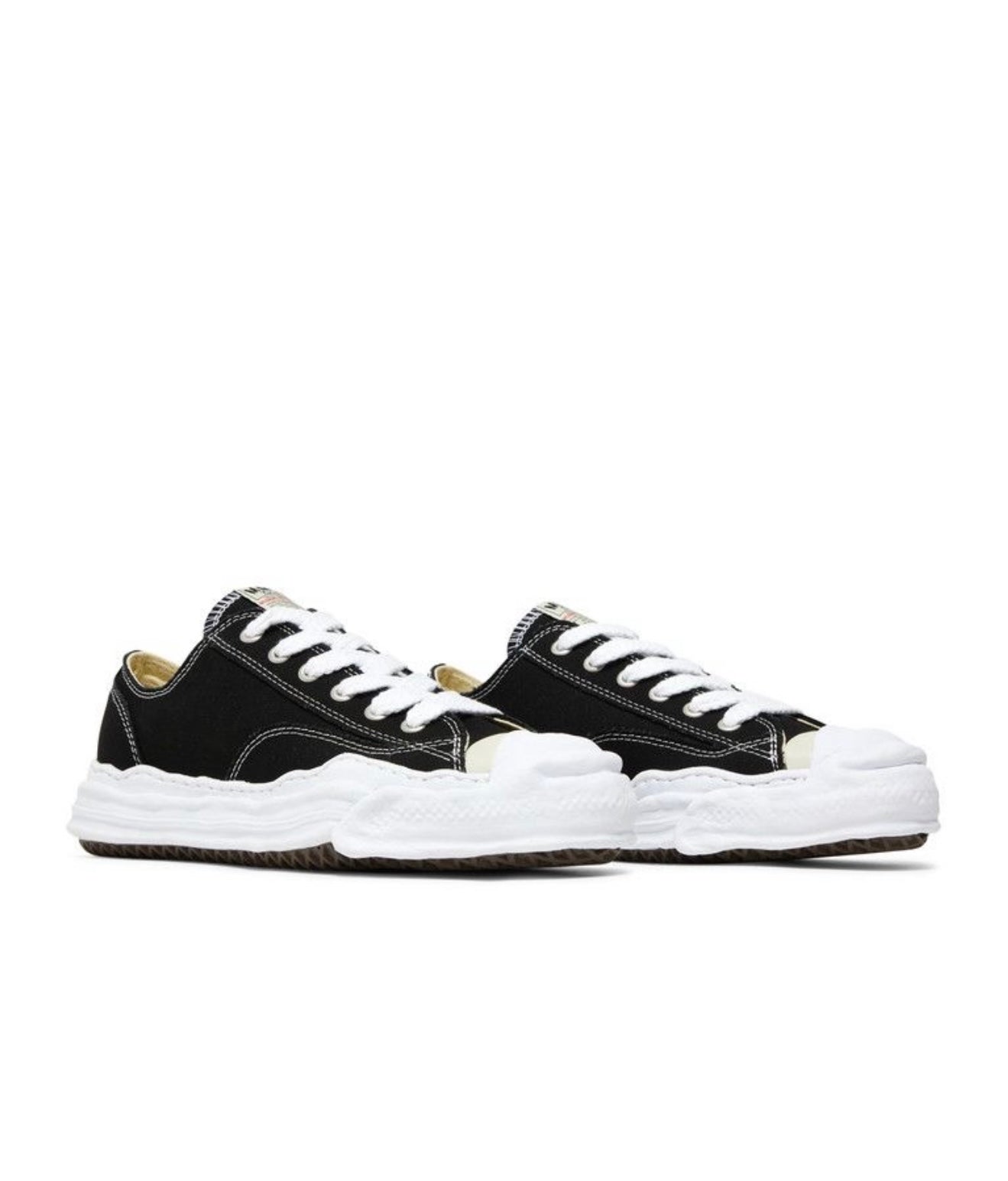 Maison Mihara Yasuhiro Hank OG Sole Canvas Low Black