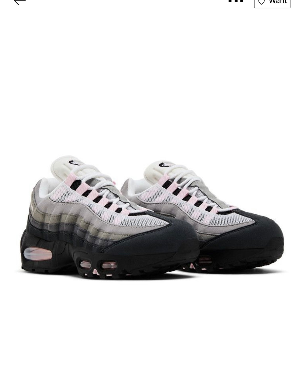 Nike Air Max 95 OG Big Bubble Pink Foam (woman’s)