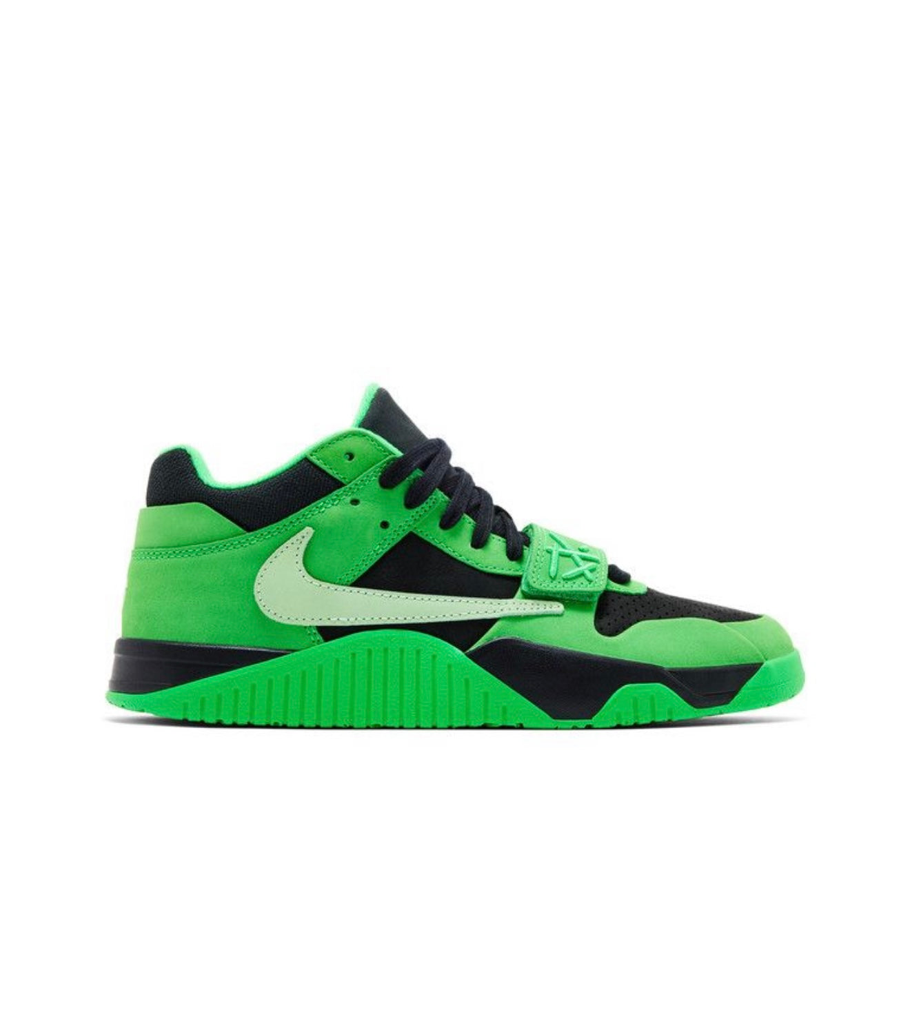 Jordan CJ1 T-Rexx Travis Scott Green Spark