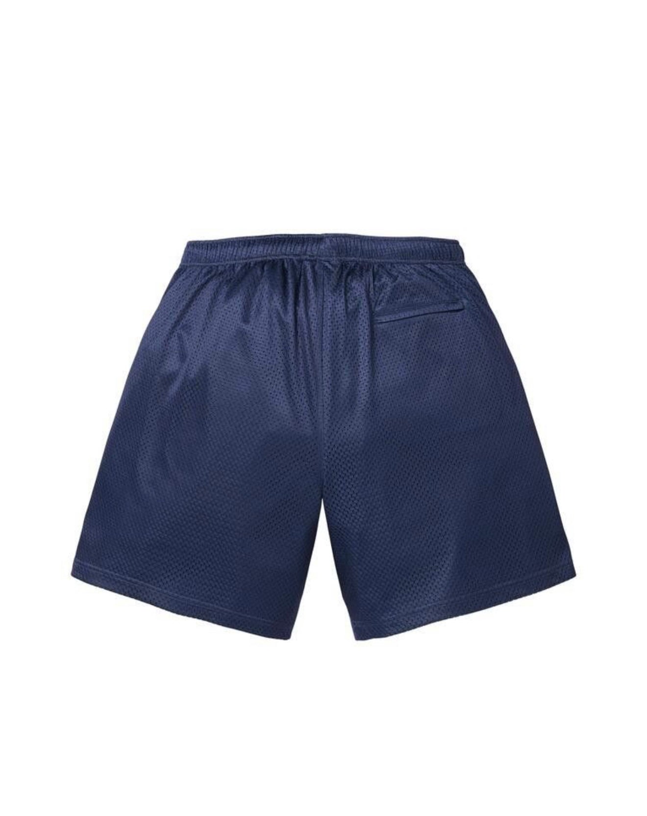 Supreme Rhinestone Mesh Short Navy