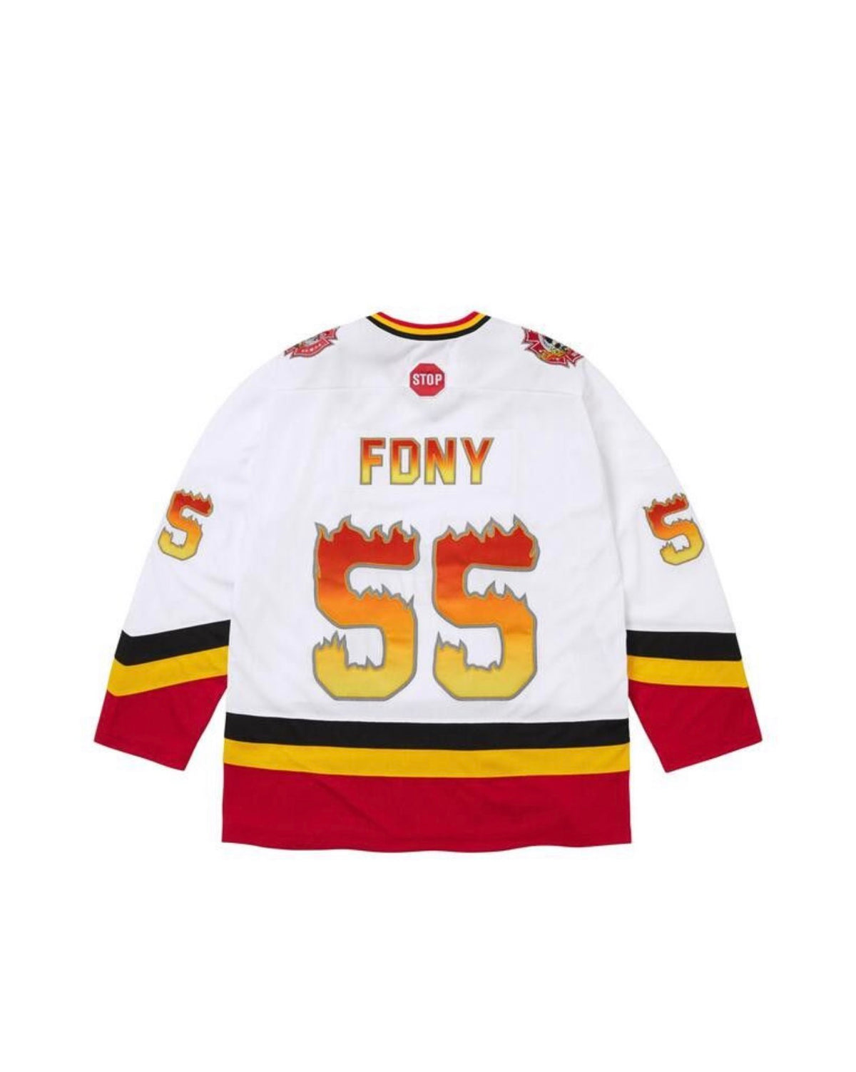 Supreme FDNY Hockey Jersey white