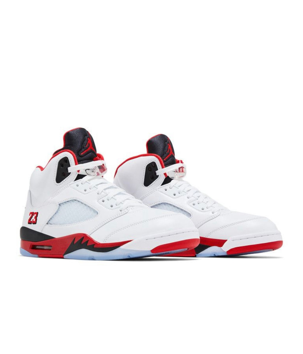 Jordan 5 Retro Fire Red Black Tongue(2025)