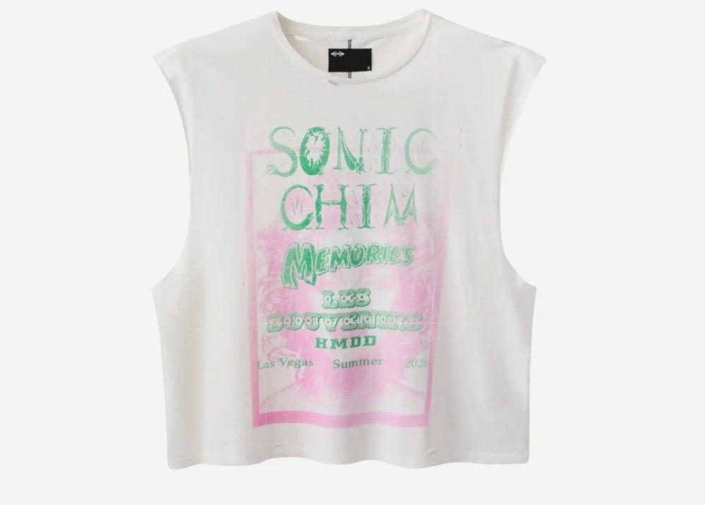 Hmdd Vegas Cut Off T-shirt